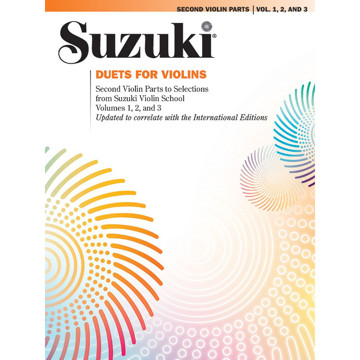 Duets for Violins, 2nd part Vol 1,2 and 3. Shinichi Suzuki