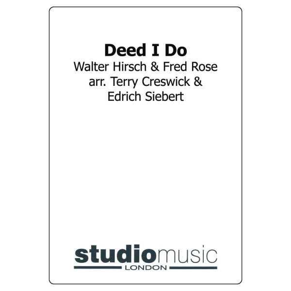 Deed I Do (Arr. Creswick & Siebert) - Brass Band lite format