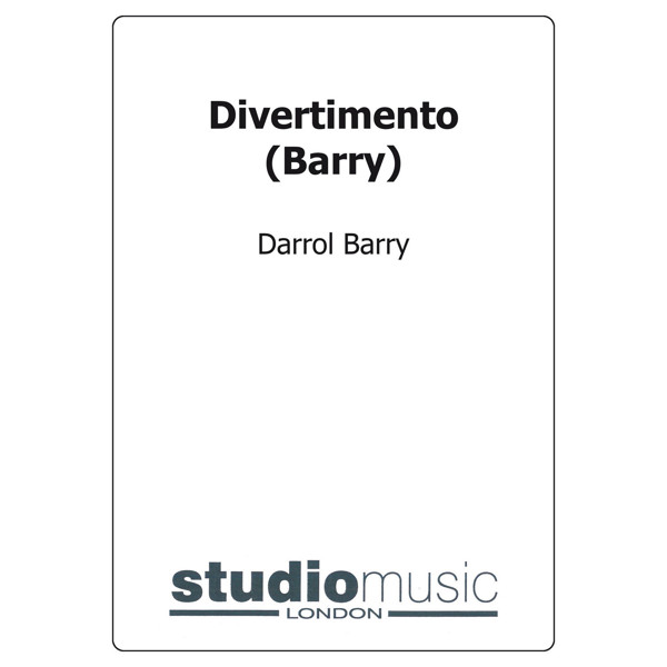 Divertimento, Brian Kelly. Score Brass Band 