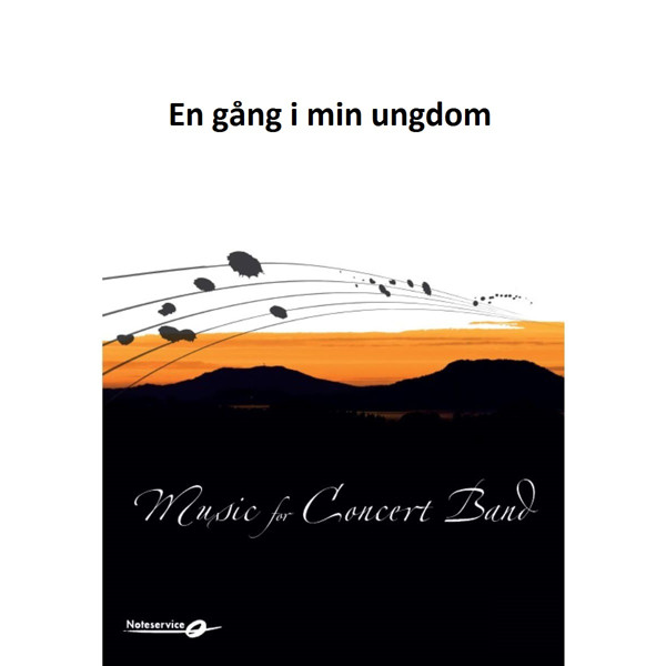 En gång i min ungdom CB3 Arr: Anders Widestrand