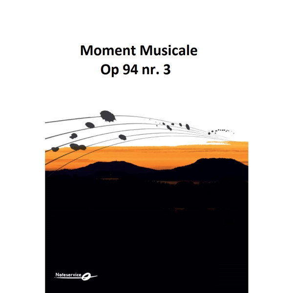 Moment Musicale Op 94 nr. 3. Treblåsenssemble/Woodwindensem