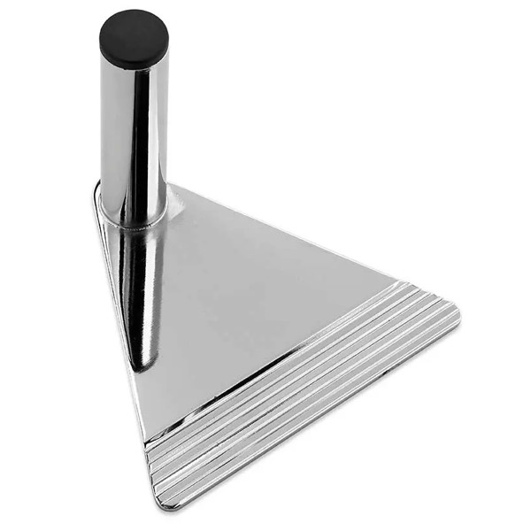 TS5 Triangle Bottom Plate DW DWSP2168, Chrome, Til Øvelsestrommesett