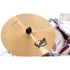 Slagverk Pearl Roadshow RS505C/C747, 20  m/Stativer, Cymbaler og Stol, Chrome Hwd, Matte Red