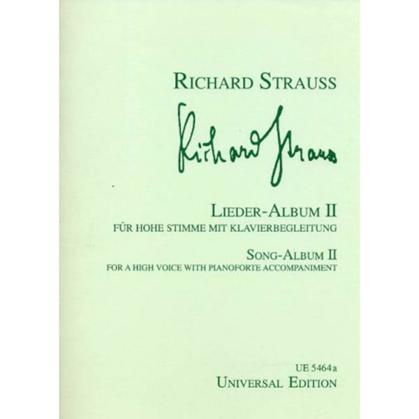 Strauss - Lieder-Album 2 - High Voice and Piano