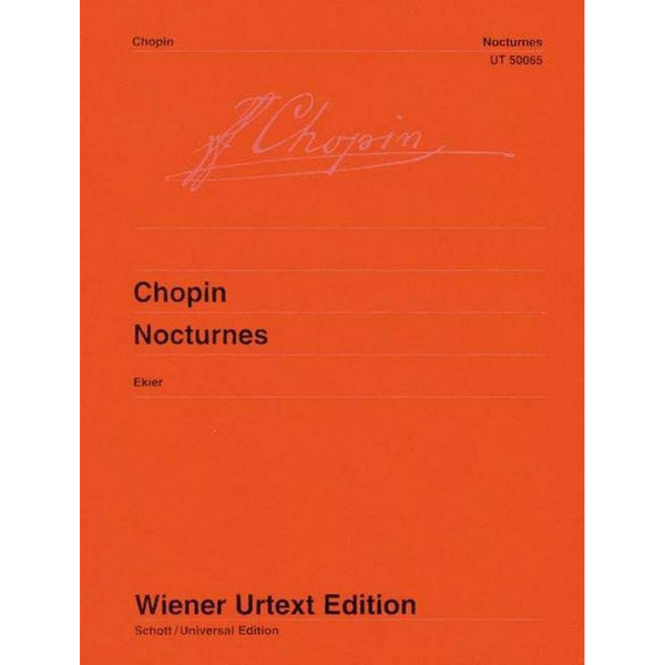 Nocturnes. Frederic Chopin edit Jan Ekier. Piano Solo