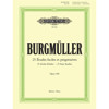 25 Easy & Progressive Studies Op.100, Friedrich Burgmuller. Piano