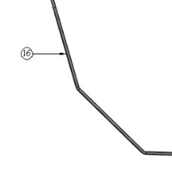 Pull Bar Majestic DPPMP26-046A, Pull Bar For Tuning Gauge, 26