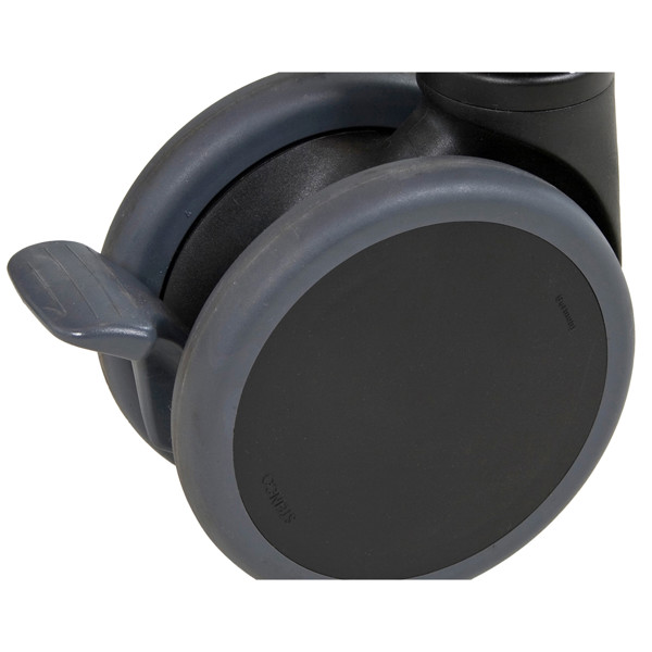 Paukehjul Adams, Caster Wheel w/Double Break, 125mm, M12 x 25mm