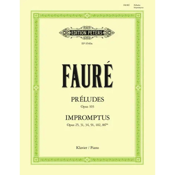 Piano Works Vol.1, Gabriel Faure - Piano Solo