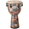 Djembe Remo DJ-6112-56, 12x22 Apex Djembe, Orange Kinte