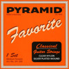 Gitarstrenger Nylon Pyramid Classical Medium Color