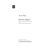 Berliner Messe, Arvo Pärt. Choral Score