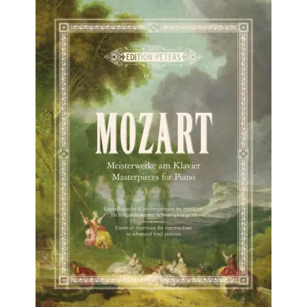 Masterpieces for Piano, Wolfgang Amadeus Mozart. Piano Solo