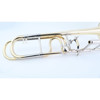 Tenortrombone Bb/F Rath R300 M-bore, 8'' Yellow Brass, Lakkert