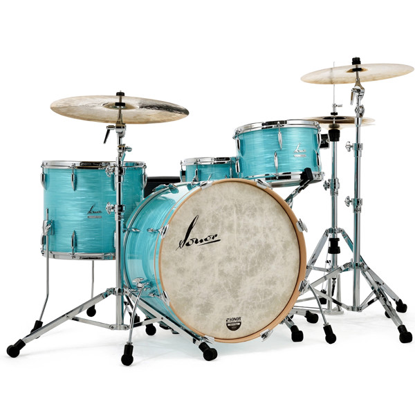 Slagverk Sonor Vintage VT 322, Shell Set, 3 Pc, 22, California Blue, With Mount
