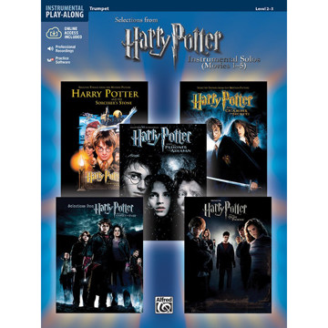 Harry Potter Instrumental Solos Trumpet. Book and Online Audio/Software
