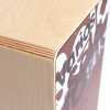 Cajon Sela Varios Series SE-092, Bundle w/Multilingual Method, Brown Graphic