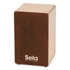 Cajon Sela Primera Series SE-190, Bundle w/Multilingual Method, Brown