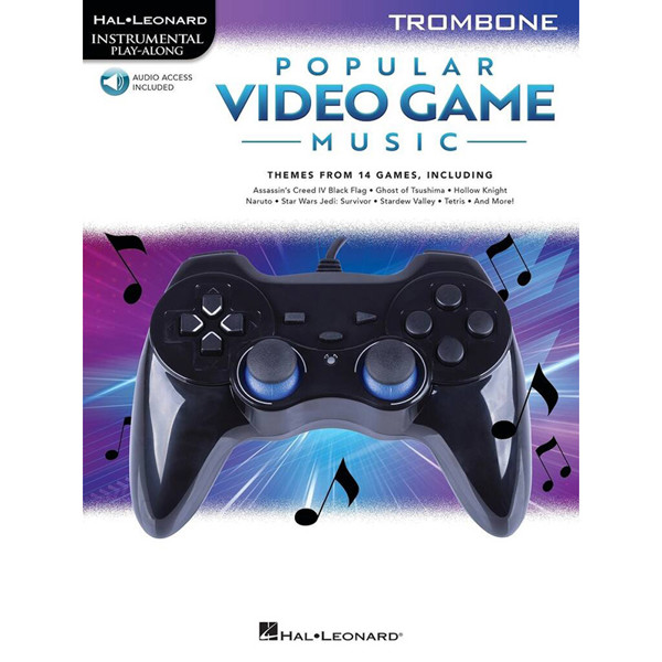 Popular Video Game Music Trombone. Book and Audio Online