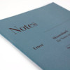 Notes, Sketchbook - Bok med Notelinjer