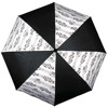 Paraply Agifty. Mini Umbrella Sheet music Black/White (ø100cm)