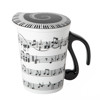 Krus med lokk / Mug And Lid (Sheet music design)