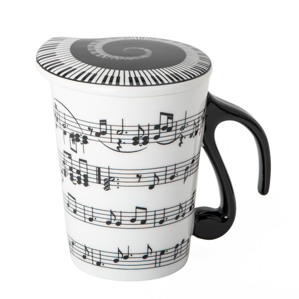 Krus med lokk / Mug And Lid (Sheet music design)