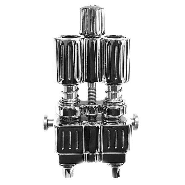 Seidemekanikk Sonor 19044301, Butt Side SQ2, DGS BC Stimmbock Dual Glide, Chrome