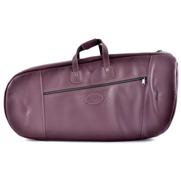 Gig Bag Baritone Cronkhite Cinnamon Brown Leather