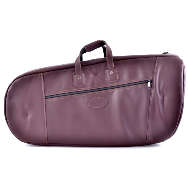 Gig Bag Baritone Cronkhite Cinnamon Brown Leather