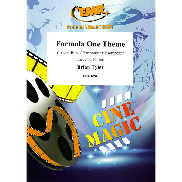 Formula One Theme, Brian Tyler arr. Jirka Kadlec. Concert Band