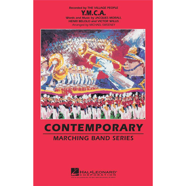 Y.M.C.A. Village People Jacques Morall arr. Michael Sweeney. Marching Band