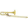 Tenortrombone Bb/F Courtois Legend Creation Florida Paris 424BXA. Yellow Brass Bell