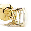 Tenortrombone Bb/F Courtois Legend Creation Florida Paris 424BXA. Yellow Brass Bell
