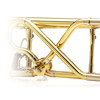 Tenortrombone Bb/F Courtois Legend Creation Florida Paris 424BXA. Yellow Brass Bell