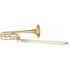 Tenortrombone Bb/F Courtois Legend 440 AC440BR Close Wrap, F Attach, Yellow Brass Bell, Lakkert