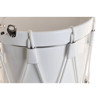 Paradetromme Lefima MP-HSK-1411-2HH, Parade Snare Drum Historia, 14x11, White, Taustramming