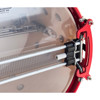 Paradetromme British Drum Co. Regimental RS1-ML, 14x12, m/Topp og Bunn Seider, Aluminum Hoops, Gloss Red/Blue