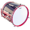 Paradetromme British Drum Co. Regimental RS1-ML, 14x12, m/Topp og Bunn Seider, Aluminum Hoops, Gloss Red/Blue