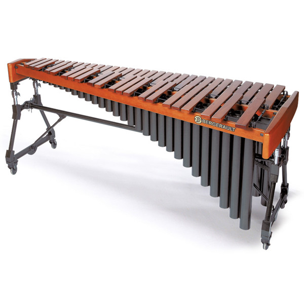 Marimba Bergerault Performer MP43H, Honduras Rosewood - 4.3 oct.  A2-C7, 60-40 Wide Bars