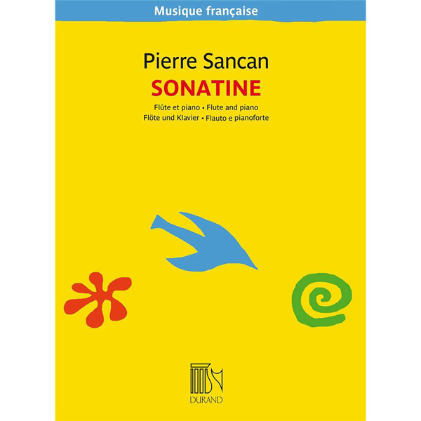 Sonatine, Pierre Sancan. Flute and Piano