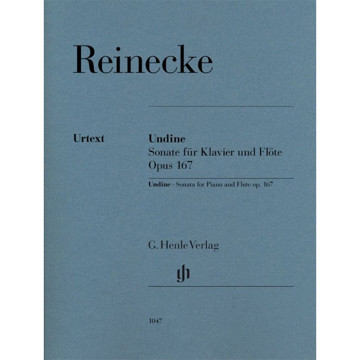 Sonata Undine Op 167, Flute and Piano. Carl Reinecke