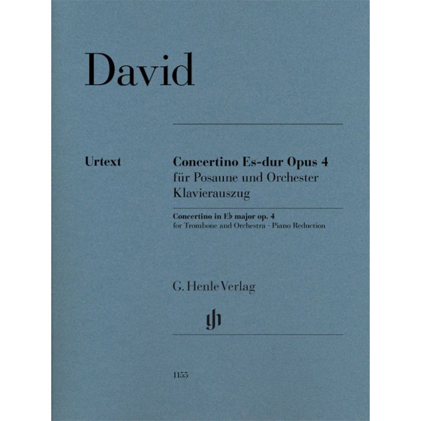 Concertino op. 4 Eb-Dur for Trombone and Orchestra, Piano version - Ferdinand David