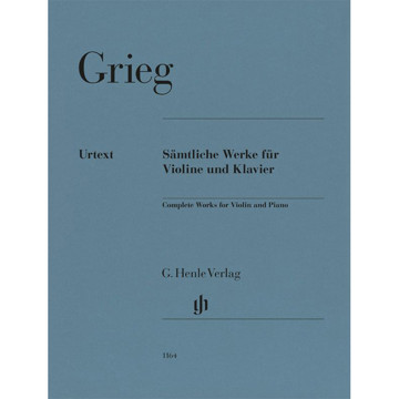 Complete Works for Violin and Piano, Edvard Grieg