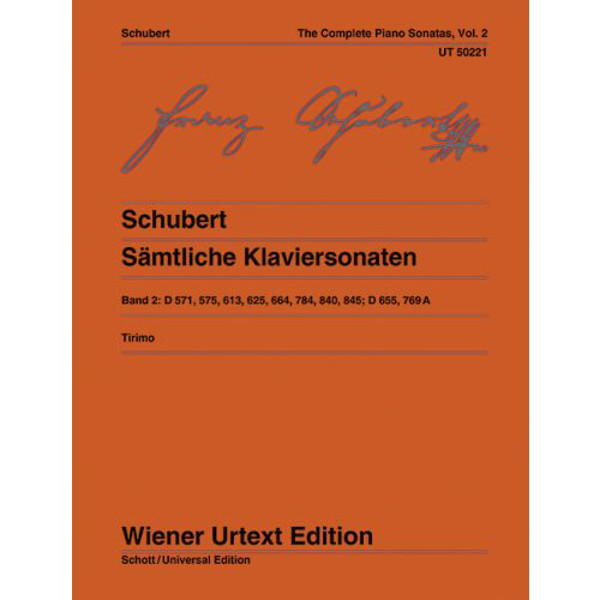 Complete Piano Sonatas Vol. 2, Franz Schubert. Piano