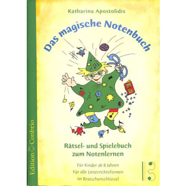 Das magische Notenbuch, Katarina Apostolidis. Viola Bratschenschlüssel