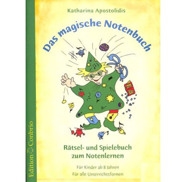 Das magische Notenbuch, Katarina Apostolidis. Kontrabass Bassschlüssel