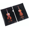 Notemappe - Plastomslag  Fiolinmotiv. L folder Violin A4