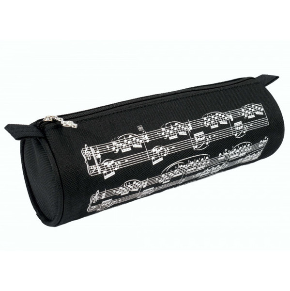Pennal - Pencil Case Notelines Black/White