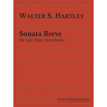 Sonata Breve, Walter S. Hartley. Bass Trombone